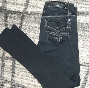 Rock revival skinny Jean BLK